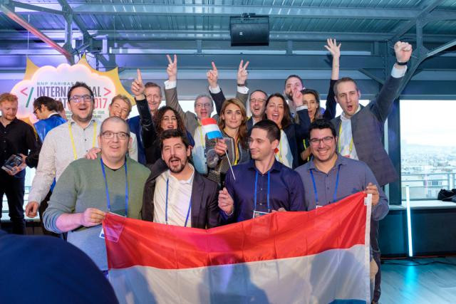 Tetrao était en concurrence avec 15 autres start-up finalistes venues de Berlin, Istanbul, Nankin, Paris, Rome, San Francisco, Singapour et Varsovie. (Photo: BGL BNP Paribas)