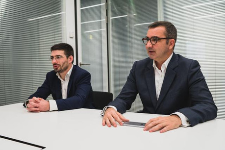 Luc Lutot prendra donc le relais de Jérôme Grandidier en intégrant TLPO et l'équipe qui le composait au sein de sa société LuxNetwork. Les deux hommes s'exprimeront plus en détail dans l'édition de décembre de Paperjam, qui paraît le 24 novembre. (Photo: Sven Becker)
