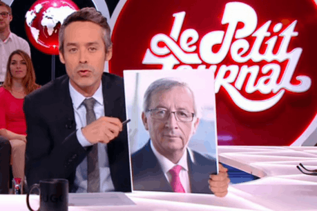 L'équipe du Petit Journal se paye Jean-Claude Juncker. (Photo: DR)