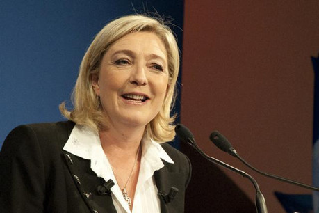 Marine Le Pen, en tête des suffrages dans le Grand Est et du top 10 de la semaine.  (Photo: Licence CC)