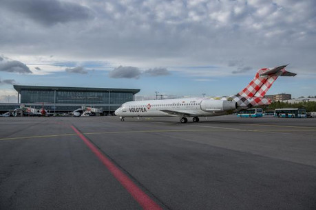 Le premier vol entre Nice et Luxembourg a eu lieu le week-end dernier. (Photo: Volotea)