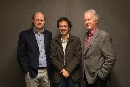 Christophe Royen, managing partner, Dan Thill, managing partner et fondateur, et Claude Nesser, managing partner de mad about. (Photo: Maison Moderne Studio)