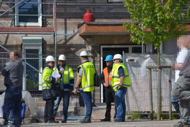 Le Luxembourg n'a pas attendu pour renforcer sa législation en introduisant l'an dernier le badge social sur les chantiers. (Photo: archives paperJam)