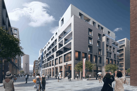 Ce qui n’est encore qu’un parking de surface deviendra prochainement un nouveau quartier mixte largement ouvert aux familles. (Photo: Agora)