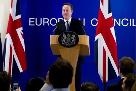 David Cameron est attendu de pied ferme par ses futurs ex-partenaires européens qu'il retrouve mardi à Bruxelles. (Photo: Conseil européen)