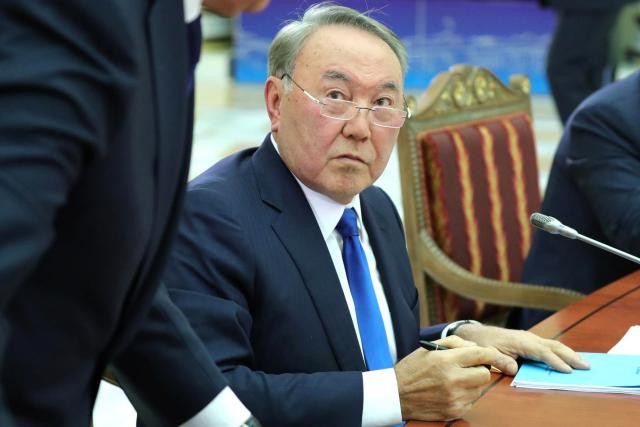 Le président du Kazakhstan, Noursoultan Nazarbaïev, acteur-clé du kazakhgate. (Photo: Licence C. C.)