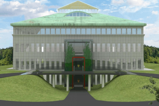 Le bureau belge A3 Architecture travaillera en collaboration avec les Italiens d’Archiland Studio à la rénovation de ce bâtiment. (Illustration: A3 Architecture)