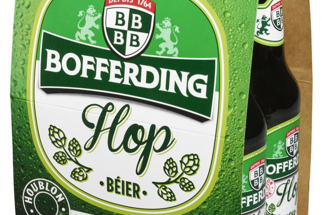 La nouvelle bière de Bofferding est réalisée avec un houblon américain. (Photo: Brasserie nationale)
