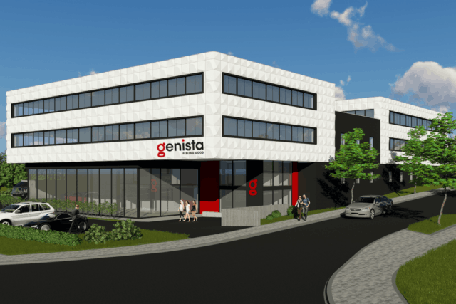 Le nouveau site de Genista a pour but de réunir les équipes. (Photo: Swenen Architecture & Design)