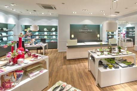 Le nouvel aménagement de la boutique pourra inspirer les futurs magasins de Villeroy & Boch. (Photo: V&B)