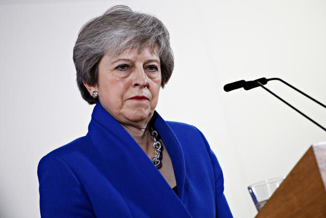 Theresa May pourrait être fragilisée par son propre parti ce mercredi soir. (Photo: Shuttersctock)
