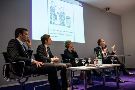 Le panel d'invités a donné avis, bonnes pratiques et retours d'expérience. (Photo: Sven Becker)