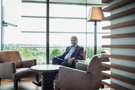 Edmond Nicolay s'appuie sur son expérience et sa bonne connaissance des rouages de l'entreprise. (Photo: Mike Zenari)