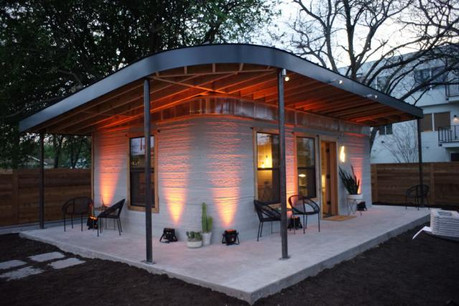 Le premier modèle de maison imprimable en 24 heures et pour la somme de 4.000 dollars. (Photo: ICON)