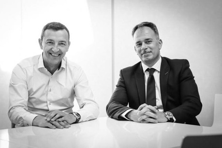 Alain Ierace et Dan Dechmann confirment leur association avec la nouvelle identité de l'agence. (Photo: Ierace Dechmann & Partners)