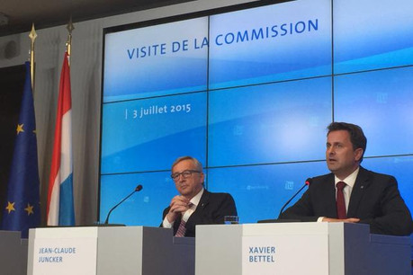 Éviter aussi bien un Grexit qu'un Brexit ou renforcer les liens entre les citoyens et l'Europe figurent parmi les priorités de la présidence présentées vendredi par Xavier Bettel. (Photo: Paperjam/DR)