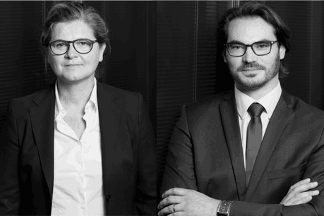 Me Karine Vilret et Matthéo Perrin viennent apporter leur expertise en assurance à l’étude Kleyr Grasso. (Photo: Kleyr Grasso)