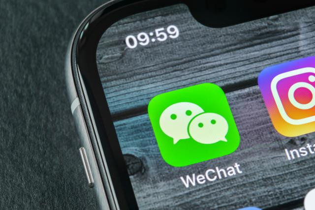 WeChat s’est développée très rapidement et occupe maintenant un tiers du trafic mobile en Chine. (Photo: Shutterstock)
