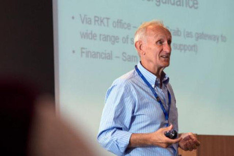 John Bessant: “Innovation is not a simple slot machine where you put money or resources in the top...” (Photo: Jim Myton/Exeter Business School)
