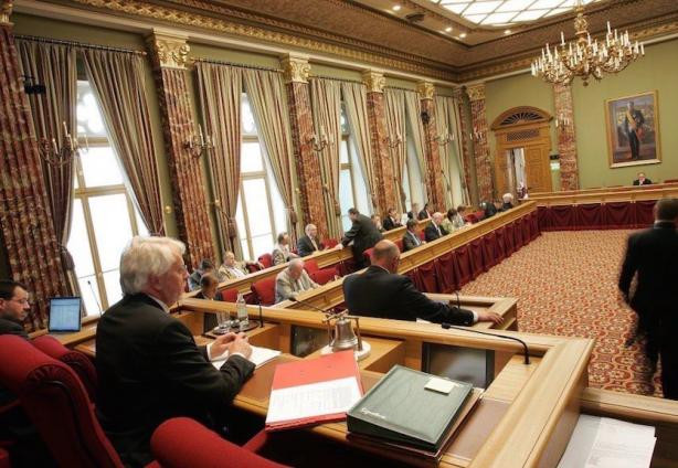 
	A Chamber of Deputies debate in 2008
 Luc Deflorenne