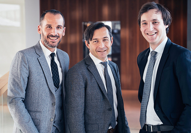 Kevin D’Antonio, Senior Manager, Advisory Services, Brice Lecoustey, Partner, Advisory Services, Tun Feltes, Consultant, Advisory Services, EY Luxembourg. (Crédit: EY Luxembourg)