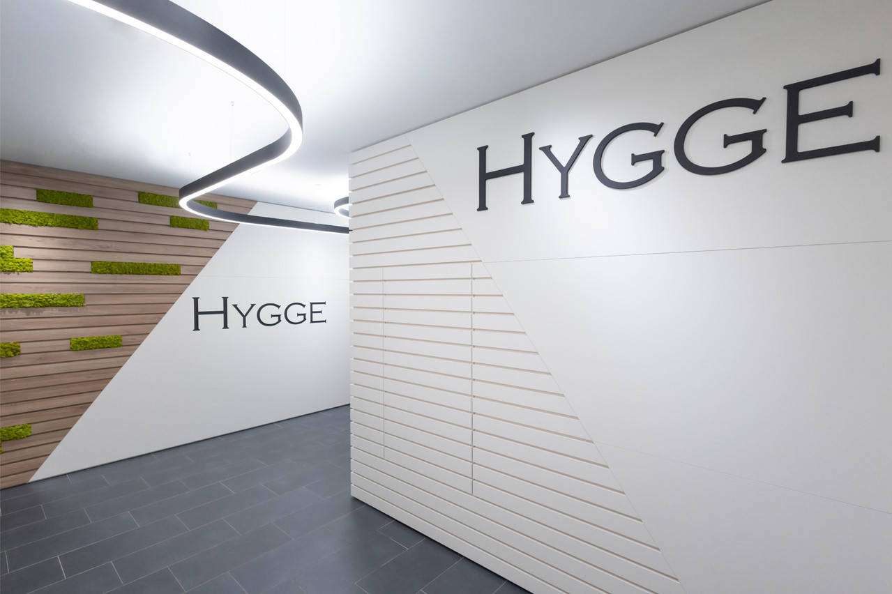 L’immeuble Hygge dévoile un hall d’accueil fraîchement refait. (Photo: Nextensa)