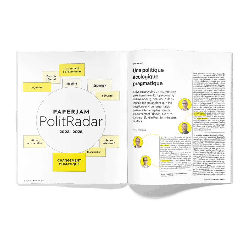 Politradar: focus on climate change. Photo: Maison Moderne