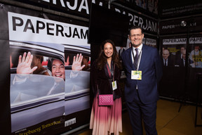 Alix Bellac and Adel Nabhan (Paperjam). (Photo: Lux Photo Pro /Nexus Luxembourg)