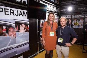 Chris Lunardi (Famylup) and Antoine Conrad (Registration, Domains and VAT Administration). (Photo: Lux Photo Pro /Nexus Luxembourg)