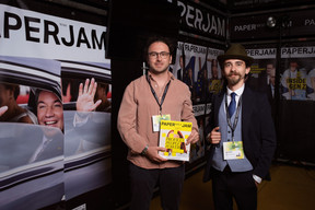 Emre Altuntas (Erciyes Technology Park) and Verşan Barkın (DEVOLVİA SOFTWARE AND INFORMATION TECHNOLOGY LIMITED). (Photo: Lux Photo Pro /Nexus Luxembourg)