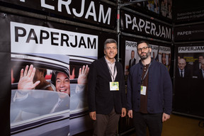 José Lopez Colina et Raphael Schumacher (RiverBank). (Photo: Lux Photo Pro /Nexus Luxembourg)