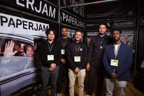 Louis Weber, Abiel Gebrekidan, Malek Chargui, Aymen Ben Omrane et Mahmud Ali (CRAB Traceability Systems) (Photo: Lux Photo Pro /Nexus Luxembourg)