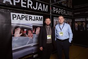 Victor Legetsky (RainCover tream) et Alex Rusanov (RMT Labs). (Photo: Lux Photo Pro /Nexus Luxembourg)