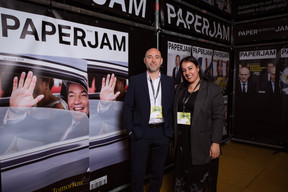 Maxime Rodrigue and Aïcha El Idrissi Raja (Empirys). (Photo: Lux Photo Pro /Nexus Luxembourg)