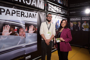 Arthur Junges (SPEAR) and Aicha Bouredji (Agigest). (Photo: Lux Photo Pro /Nexus Luxembourg)