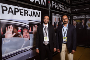 Hazem Adel Musallam (University of Luxembourg) et Mohamed Adel Musallam (Dokeo). (Photo: Lux Photo Pro /Nexus Luxembourg)