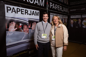 Maxime Cutaio and Helene Turquey (Actualis). (Photo: Lux Photo Pro /Nexus Luxembourg)