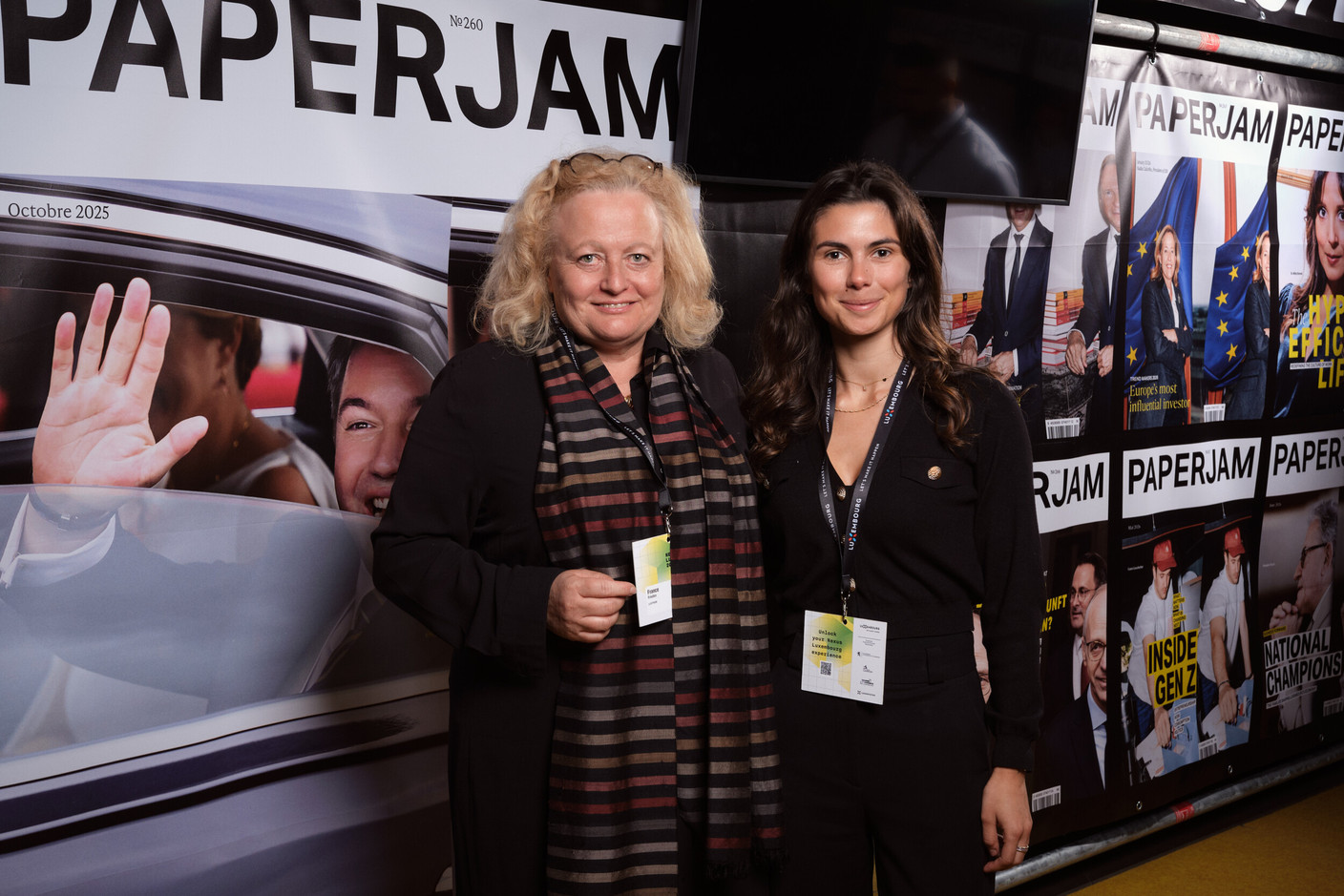 France Frieden and Lara Tricarico (Luxtram). (Photo: Lux Photo Pro /Nexus Luxembourg)