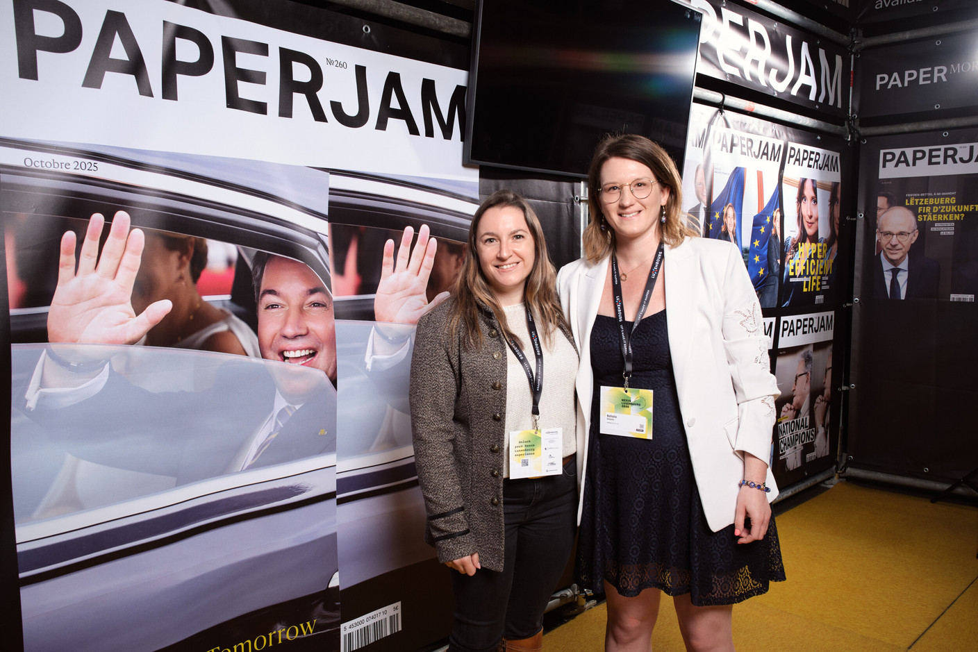 Nathalie Salagnac (LeoSens) on the right. (Photo: Lux Photo Pro /Nexus Luxembourg)