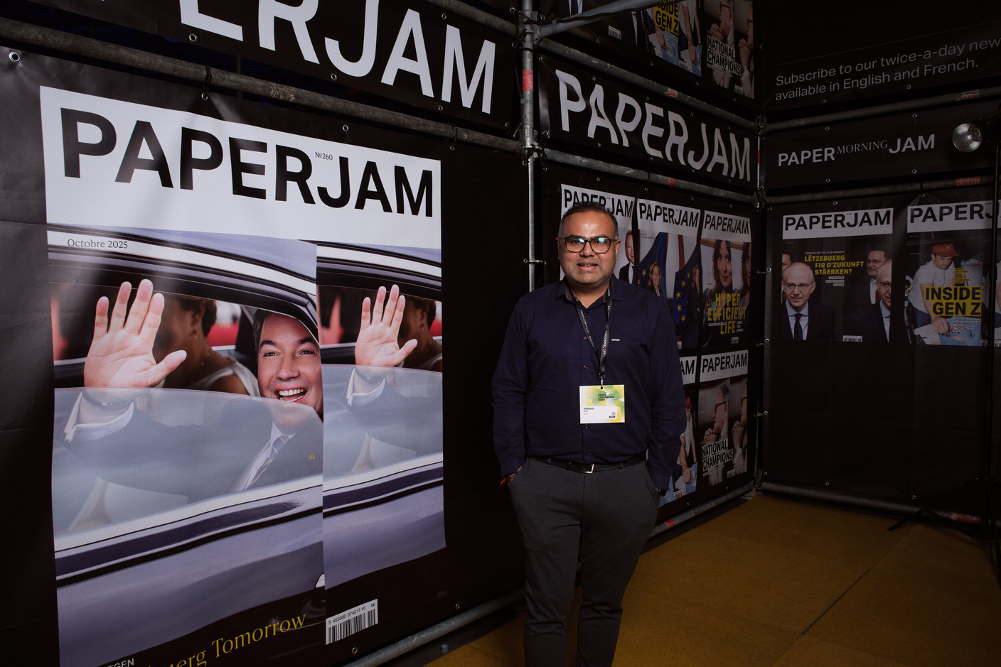 Siddharth Gupta (Kyndryl). (Photo: Lux Photo Pro /Nexus Luxembourg)