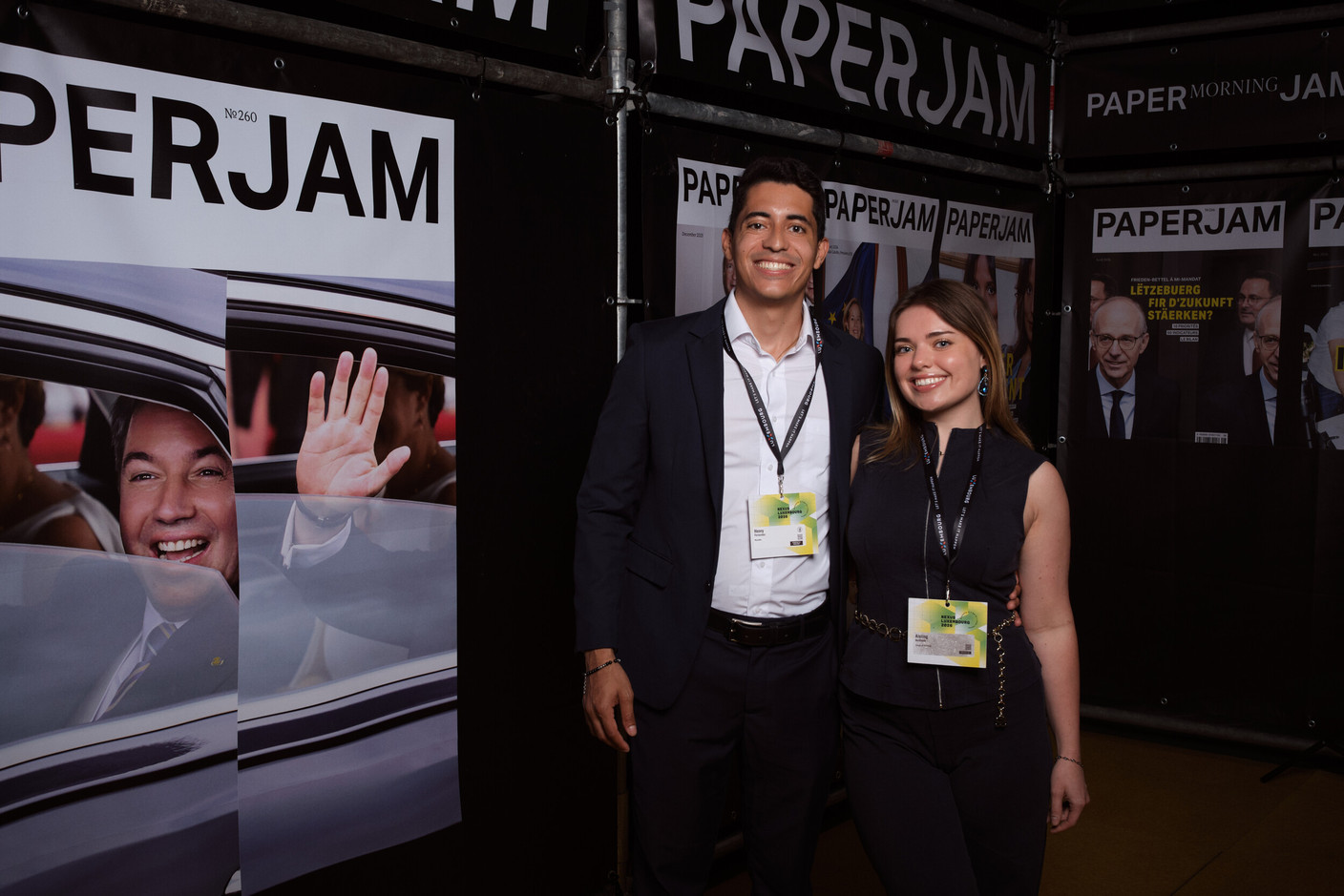 Henry Fernandez (Move Me) et Aisling Guilfoyle (House of Startups). (Photo: Lux Photo Pro /Nexus Luxembourg)