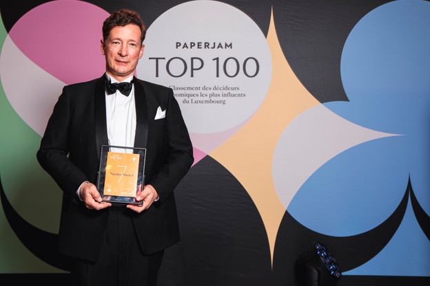 Nicolas Mackel est à la tête de Luxembourg for Finance depuis 2013. Il est reconnaissant envers son équipe, ses actionnaires et l’ensemble des acteurs de la place financière. (Photo: Julian Pierrot/Maison Moderne Publishing SA)