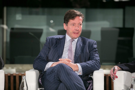 Nicolas Mackel tire des leçons de la crise. Même après, les événements resteront digitaux pour atteindre une meilleure audience, dans le cadre de la promotion du Grand-Duché comme place financière mondiale. (Photo: Nelson Coelho)
