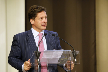 Nicolas Mackel, CEO de Luxembourg for Finance, est le principal ambassadeur de la place financière luxembourgeoise. (Photo: Olivier Minaire/archives)
