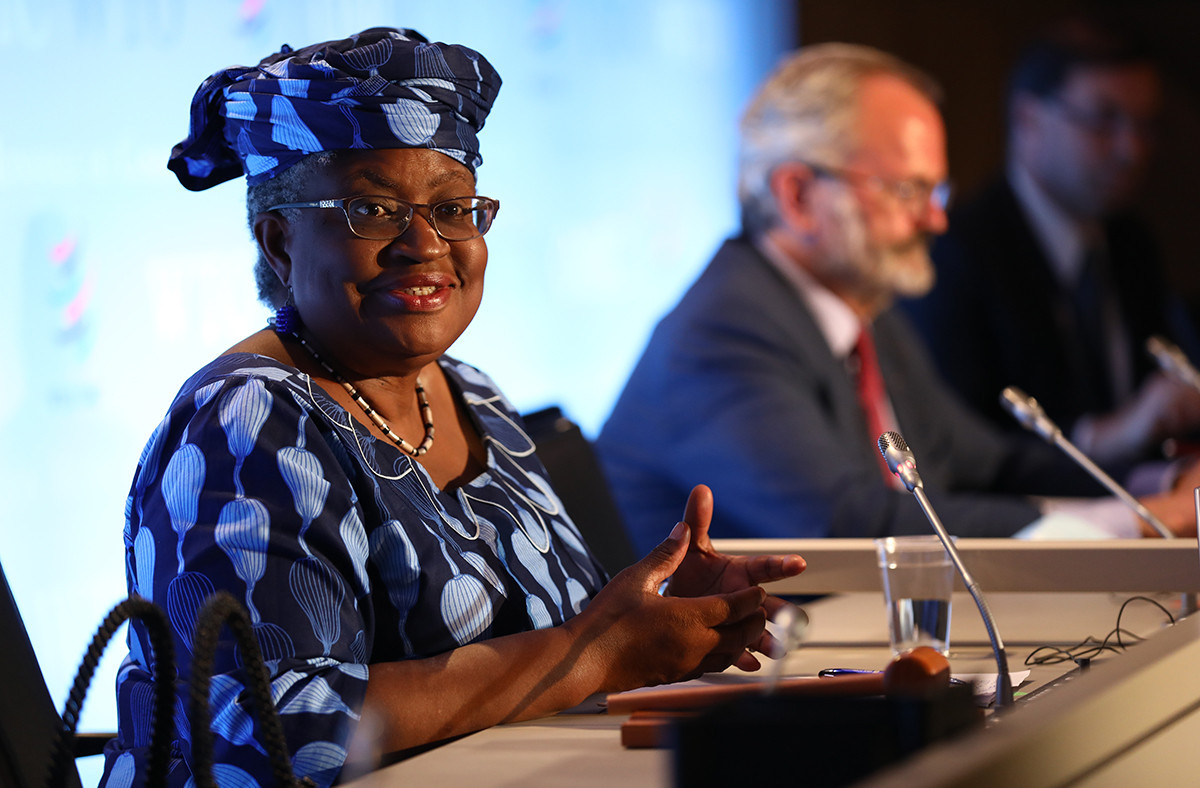 L’économiste nigériane Ngozi Okonjo-Iweala accèdera, le 1er mars, à la direction de l’OMC. (Photo: WTO/Jay Louvion)
