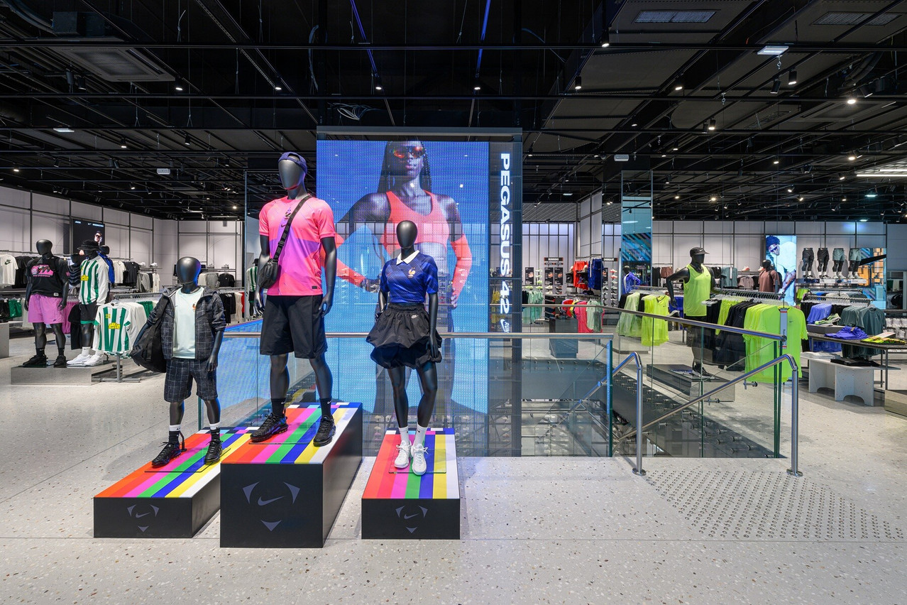 Luxembourg’s first Nike Store will officially open its doors this Thursday, 4 June, at the Cloche d’Or Shopping Centre. (Photo: Martin Flousek)