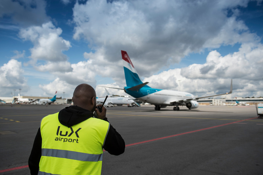 Around twenty flights were affected at Findel airport due to urgent repair works, 28 August 2024. Library photo: Anthony Dehez
