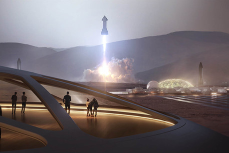 Plus que la 4G de la Lune, sur laquelle travaillera Nokia, les deux tiers du budget que la Nasa consacre aux 14 contrats d’Artemis sont tournés vers la propulsion dans l’espace et vers les carburants du futur. (Photo: Space X)