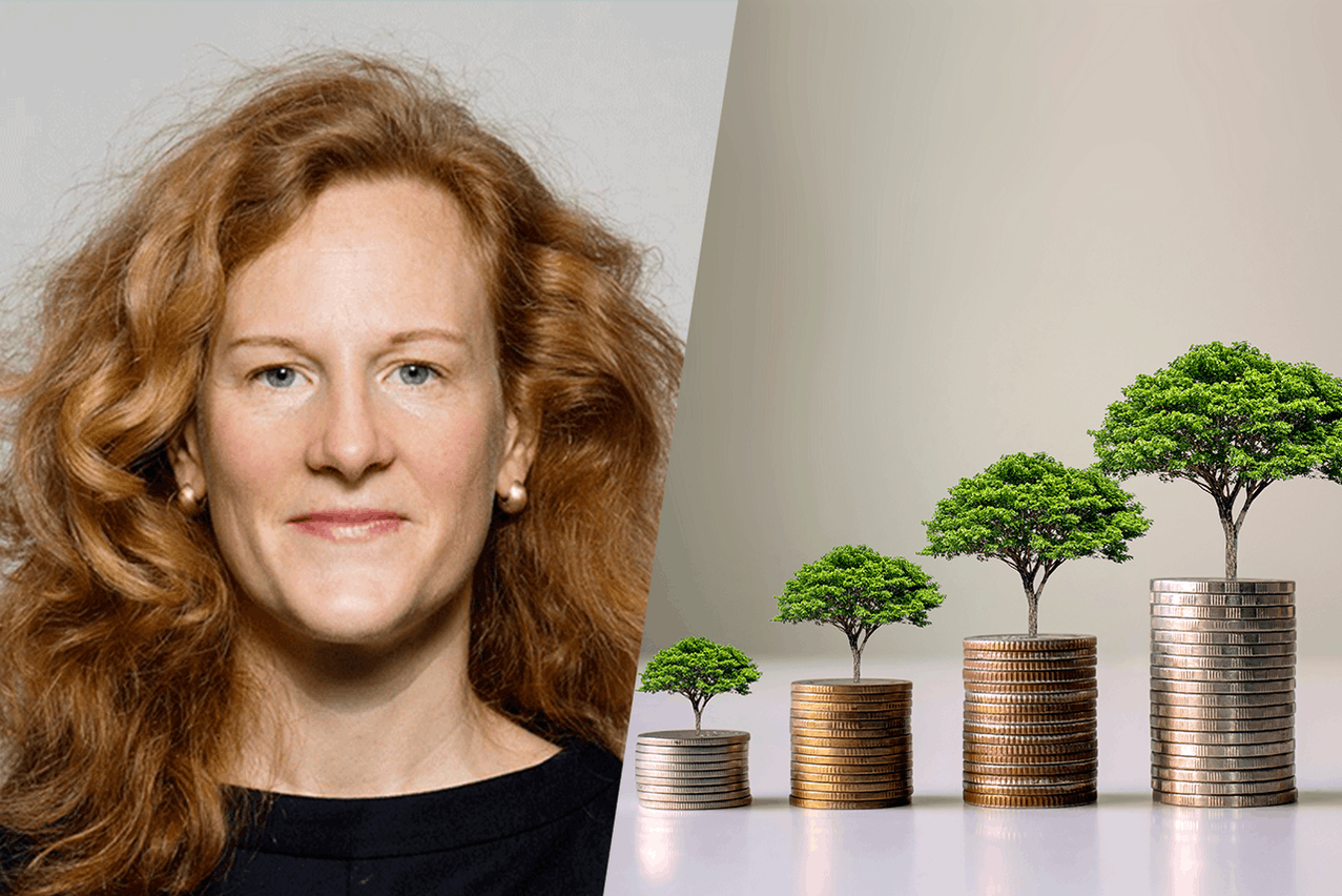 The NGO ShareAction has introduced a comprehensive four-point definition for “responsible investment” with the aim of elevating standards across the financial sector. ShareAction CEO Catherine Howarth (left) elaborates.  Photo: ShareAction, Shutterstock, Montage: Maison Moderne