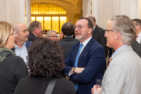 Le ministre du Travail, Georges Engel (LSAP), lors des voeux du Nouvel An de la Chambre des salariés (CSL). (Photo: Romain Gamba/Maison Moderne)